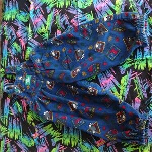 VTG Baby B'Gosh Corduroy Vestbak Wildlife Overalls